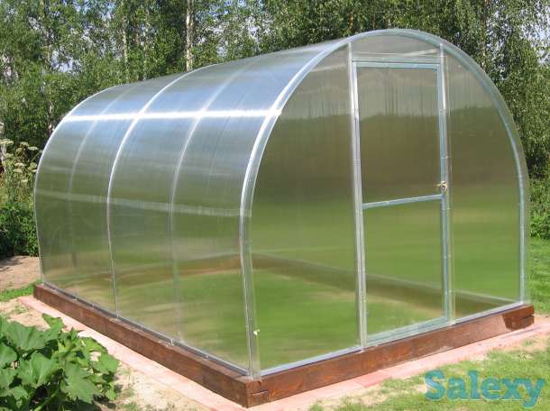 Сотовый поликарбонат Для теплицы 4мм, фотография 2