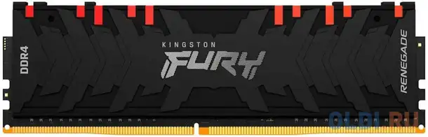 Модуль памяти ddr4 dimm 32гб 3200mhz cl16, kingston fury renegade rgb, фотография 1