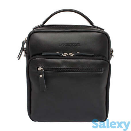 Мужская сумка через плечо logan black, фотография 2