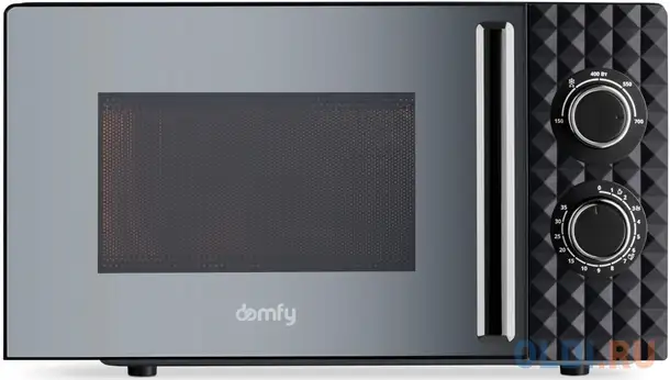 Микроволновая печь domfy dsb-mw102 700 вт чёрный, фотография 1