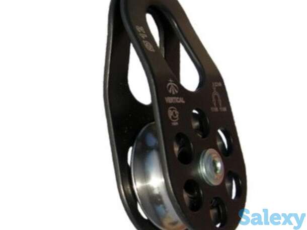 Блок-ролик вертикаль одинарный с подшипником sturdy сталь, фотография 1