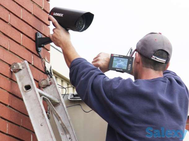 Видеонаблюдение, контроль доступа, домофоны, видеодомофоны, сигнализация, установка, фотография 1