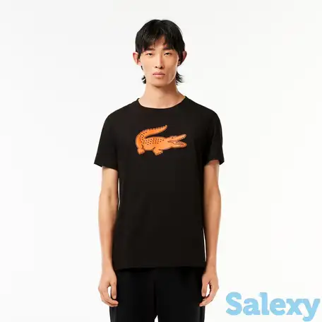 Мужская футболка lacoste  с принтом, фотография 1
