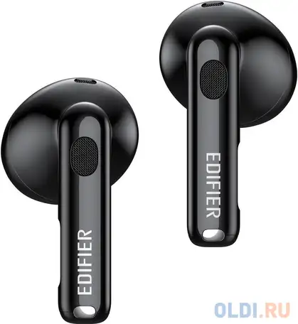 Гарнитура вкладыши edifier w220t черный беспроводные bluetooth в ушной раковине, фотография 1