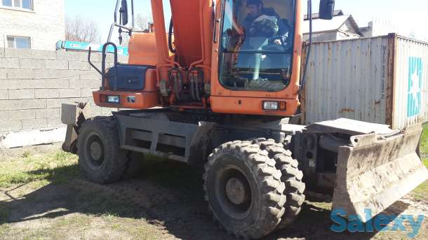 срочно продам колесный экскаватор doosan 190, фотография 1