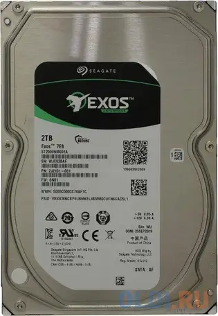 Жесткий диск seagate exos 7e8 2 tb, фотография 1