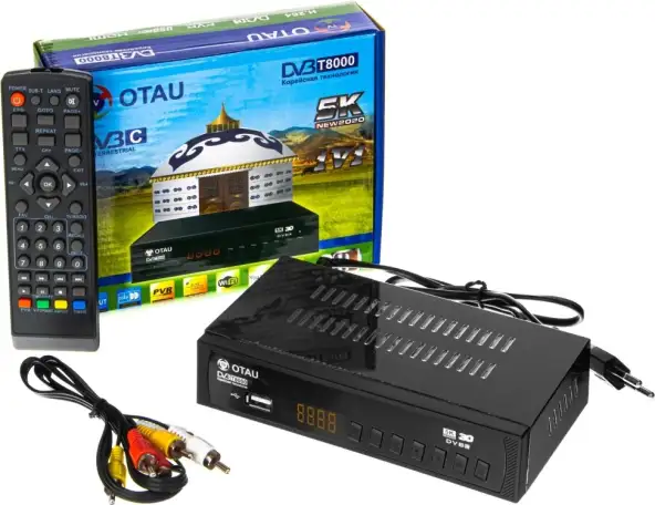 Комплект цифрового телевидения OTAU TV, фотография 1