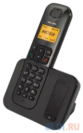 Радиотелефон dect texet tx-d6605a черный, фотография 1