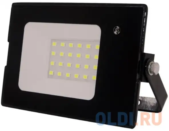 Эра б0043575 прожектор светодиодный lpr-041-1-65k-030 30вт 2100лм 6500к датчик движ нерегулир, фотография 1