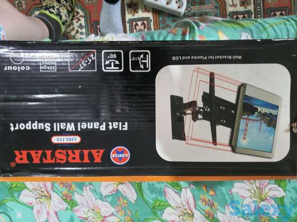 Полочка под телевизор, настенный кронштейн для плазмы и LCD -21