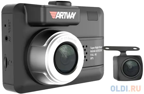 Видеорегистратор с радар-детектором artway md-109 gps, фотография 1