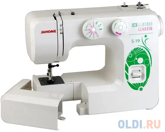 Швейная машина janome s-19 белый, фотография 1