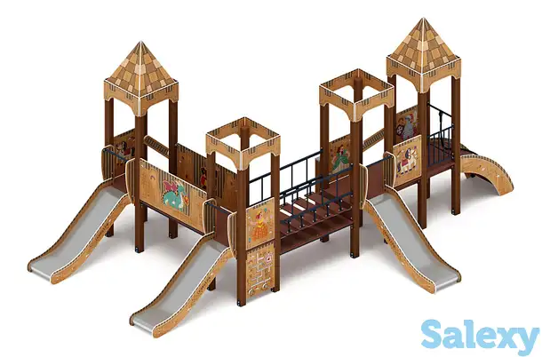 Королевство (картонное) - дик 1.15.04-22 - игровой комплекс h=900, фотография 1