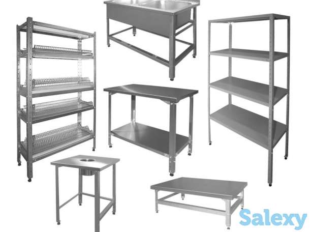 Печи, духовки, мойки, столы разделочные, газовые, электроплиты для столовых, фотография 2