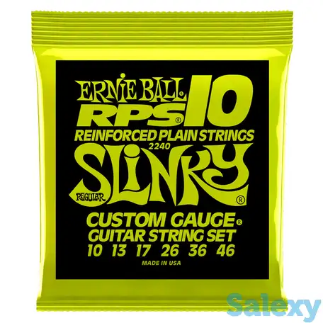 Струны для электрогитары ernie ball regular slinky p02240, фотография 1