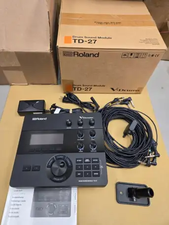 Модуль барабана Roland TD-27, полностью новый пакет, фотография 2