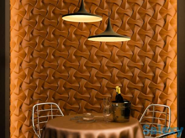 Гипсовые 3Д панели для стен Алматы, фотография 6