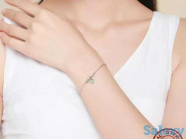 Браслет серебряный, фотография 2