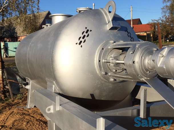 Вакуумные котлы КВМ-4.6 для производства мясо-костной, рыбной, кормовой, кровяной муки, переработки биоотходов и произво, фотография 1