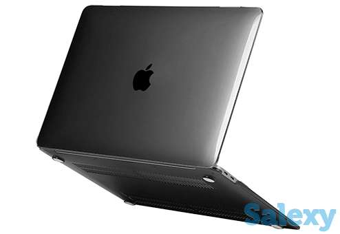 Чехол-накладка i-blason cover для macbook air 13 (2018-2019) a1932. кристально-черный, фотография 2