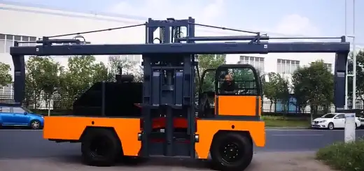 Дизельный боковый вилочный погрузчик модель FDS30, фотография 1