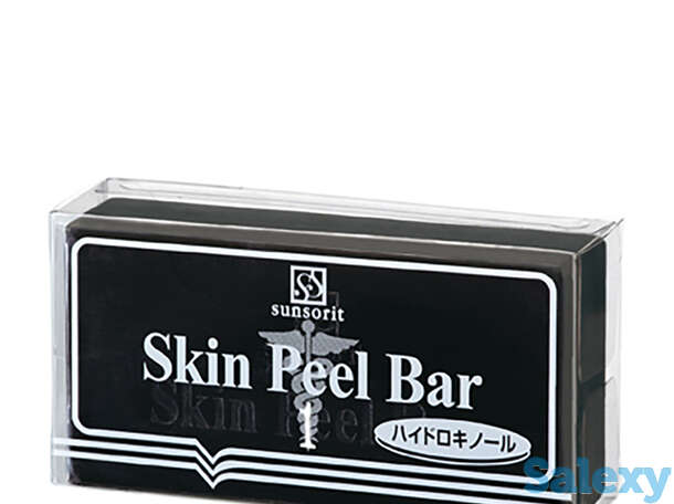 Пилинг-мыло для лица Sunsorit Skin Peel Bar AHA (Black), фотография 1