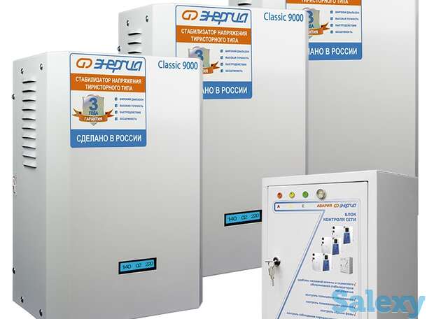 Трехфазный электронный стабилизатор энергия classic 27000, фотография 1