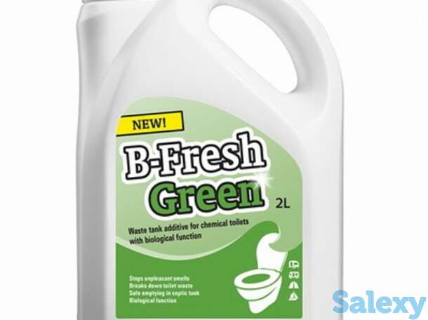 Жидкость для биотуалета thetford porta potti b-fresh green 2л, фотография 1
