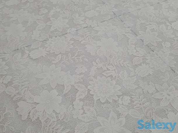 Красивая ажурная скатерть на круглый стол диаметр 178 см Япония, фотография 6