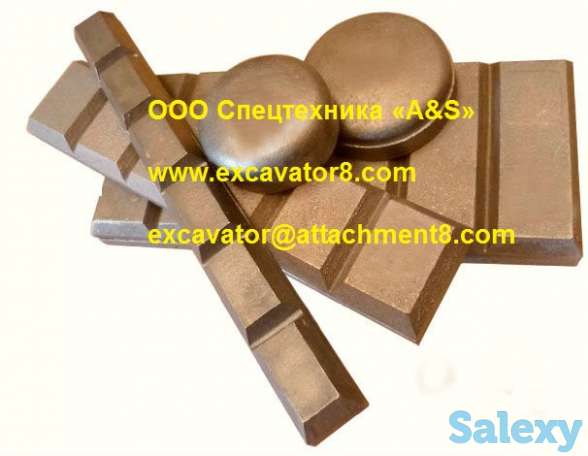 Элемент защиты ковша для экскаватора KOMATSU, фотография 1