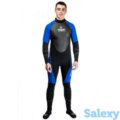 Гидрокостюм для дайвинга sargan utrish 2.0 муж. монокостюм 3 мм, фотография 1