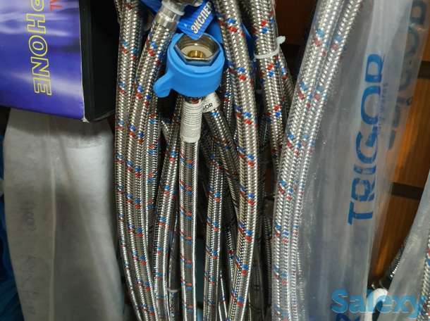 Подводка гибкая для смесителя разные Зубр, фотография 1