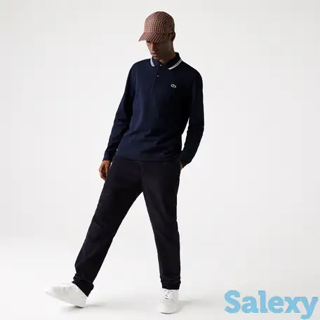 Мужская рубашка поло lacoste classic fit из хлопка, фотография 1