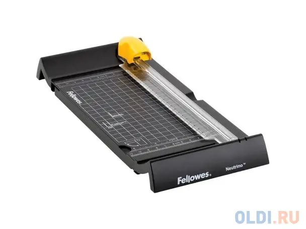 Резак дисковый fellowes neutrino a5 5лист 240мм ручной прижим fs-54127, фотография 1