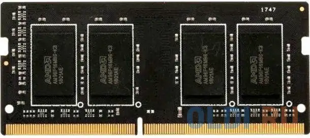 Оперативная память для ноутбука amd r9 so-dimm 4gb ddr4 3200 mhz, фотография 1