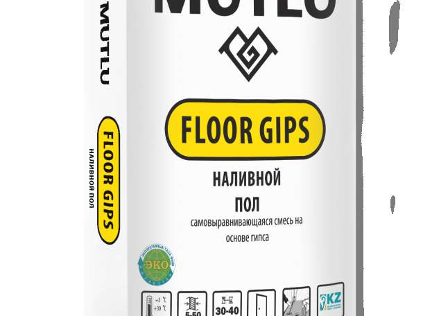 Сухие строительные смеси т.м “MUTLU  FLOOR GIPS”, фотография 1