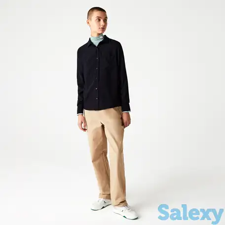 Женская рубашка lacoste relaxed fit, фотография 1