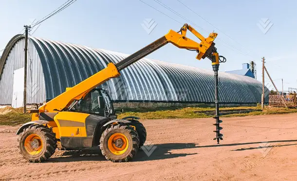 Ямобур гидробур на телескопический погрузчик Jcb 531541, фотография 3