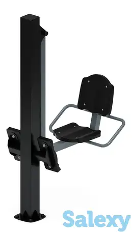 Жим ногами (серый) - уличный тренажер - ст 011-13, фотография 1