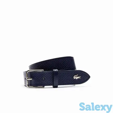Кожаный ремень lacoste chantaco, фотография 1