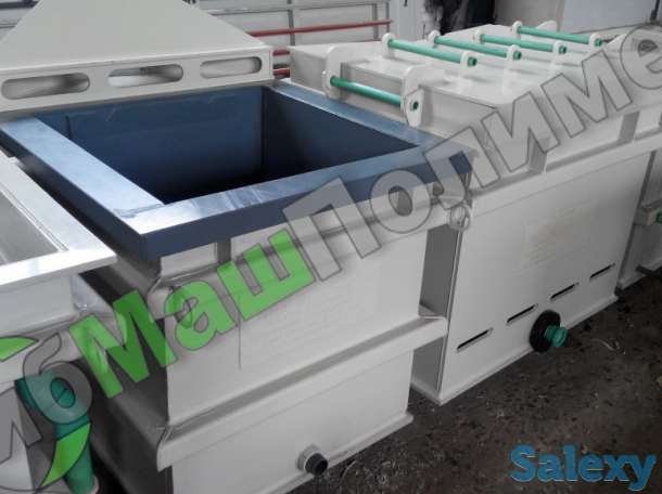 Гальванические ванны, гальванические ванны из полипропилена, гальваническая ванна цинкования, фотография 4