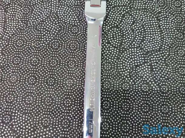 Ключ трещоточный, разные размеры 12, 14, 17 мм, фотография 3