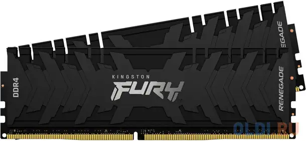 Оперативная память для компьютера kingston fury renegade dimm 64gb ddr4 3600, фотография 1
