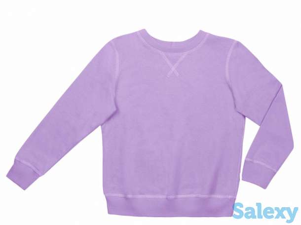 Лиловые свитшоты с принтом. Печать на свитшотах лиловых любых принтов., фотография 1