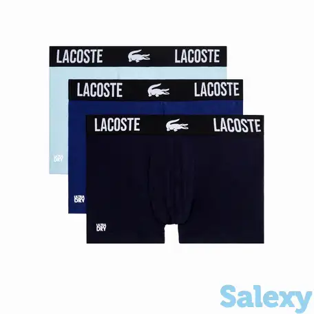Мужское нижнее бельё lacoste (3 шт.), фотография 1
