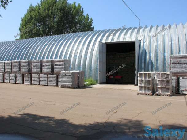 Сборно-разборные ангары в г. Караганда, фотография 1