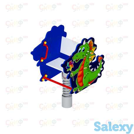 Качалка на пружине дракоша ио 22.01.09, фотография 1