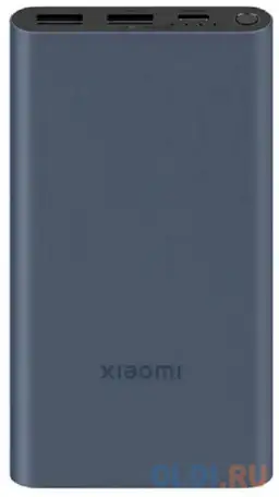 Внешний аккумулятор power bank 10000 мач xiaomi 22.5w power bank синий, фотография 1