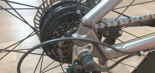 Электровелосипед горный гибридный, фотография 5