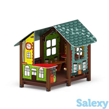 Домик с часами(коты) мф 10.01.09-03, фотография 1